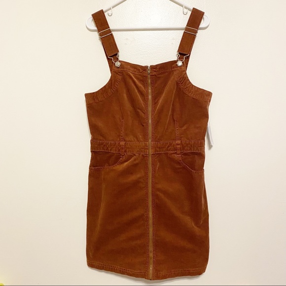 american eagle brown corduroy dress American Eagle Outfitters Dresses